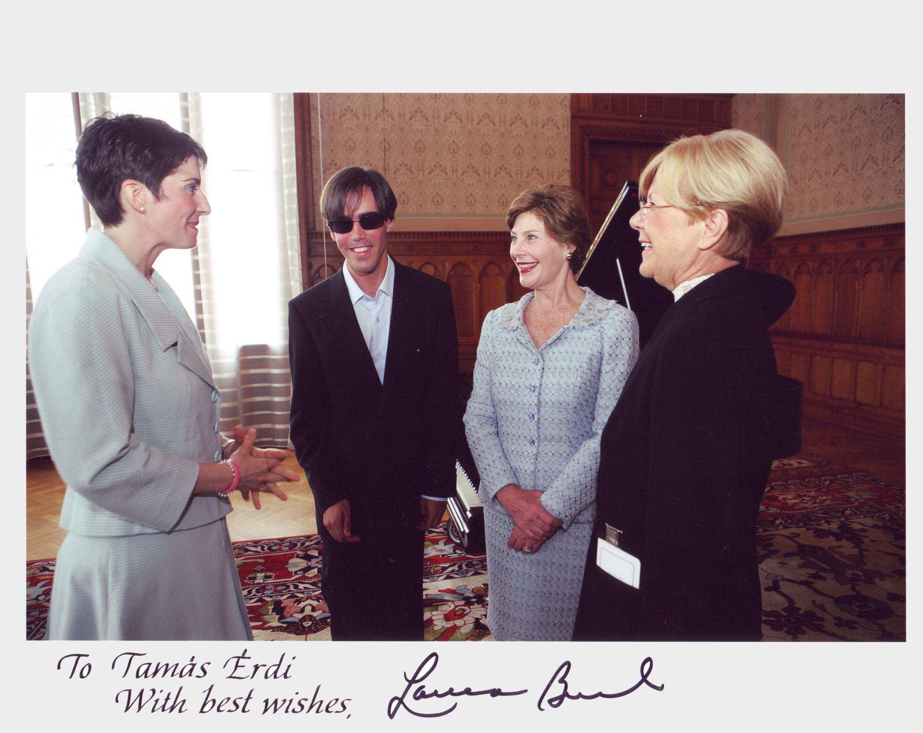 erdijuly11withlaurabush.JPG